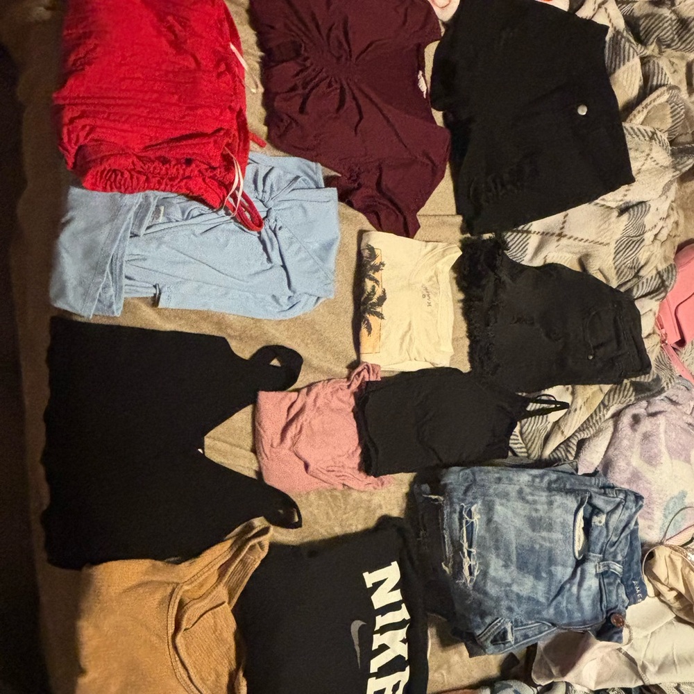 a bundle of clothes